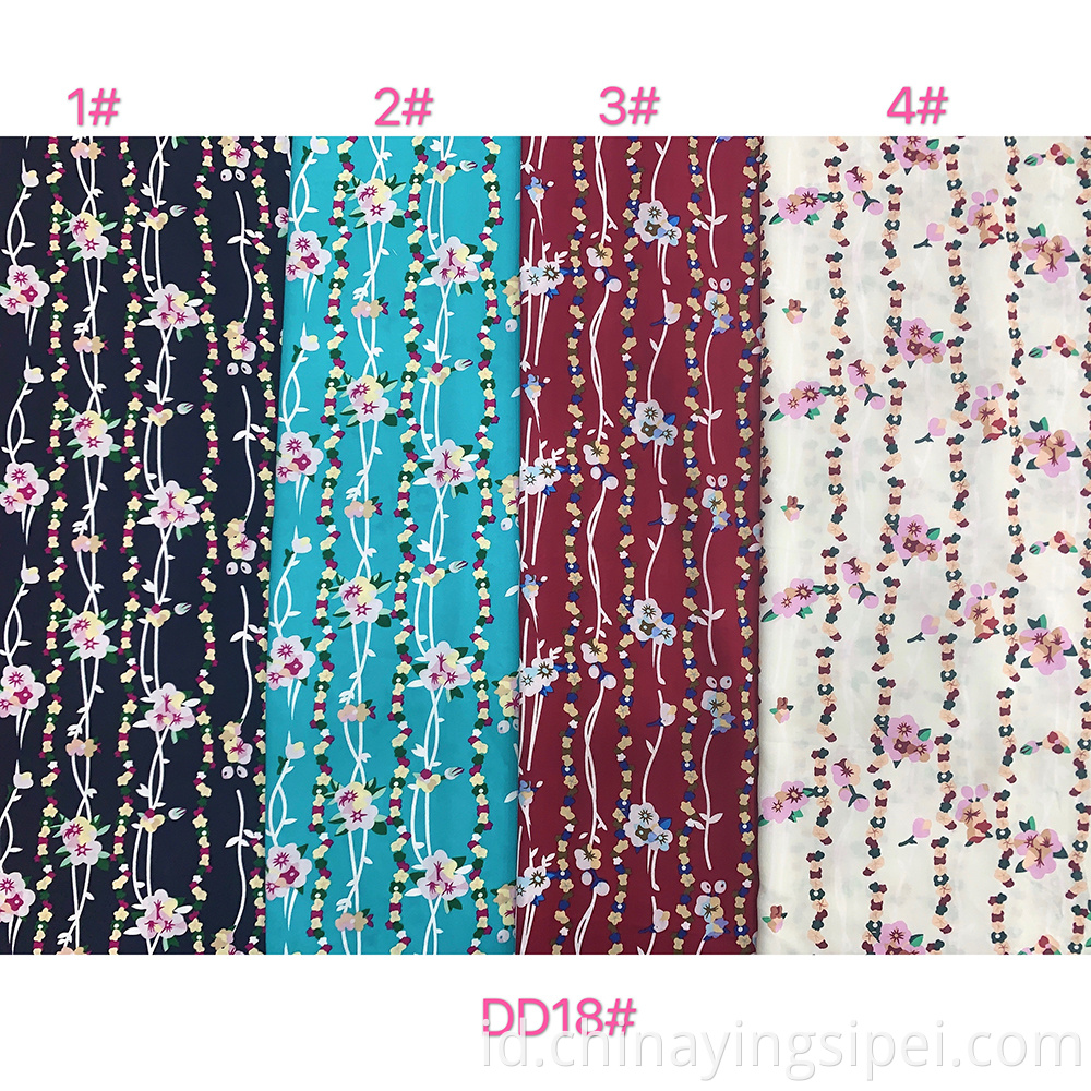 Tren Digital Trending Kustom Georgette 100 Rayon Fabric for Women Dress